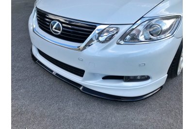 Накладка сплиттер на передний бампер на Lexus GS 300 III